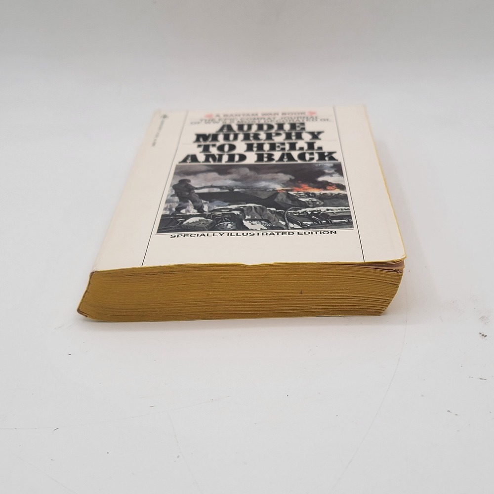 Audie Murphy To Hell and Back Paperback 1979 Illustrated Bantam War Book Good - Picture 4 of 14